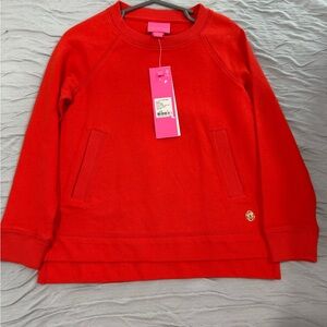 Lilly Pulitzer Vibrant Red Top